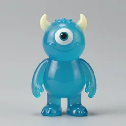inkwash translucent classic cartoon monster toy