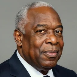 clarence thomas as painted by chuck close, hyperdetailed