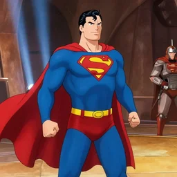 Superman makes a cameo appearance in Star Wars the Clone Wars