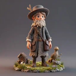 fairytale by Jacek Yerka as 3d octane render, raytrace