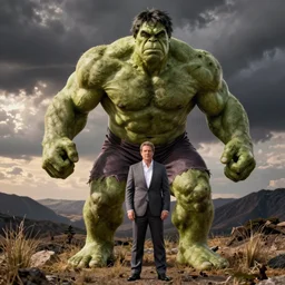 patton Oswalt as the Incredible Hulk
