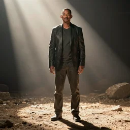 Will Smith in the backrooms, epic lighting