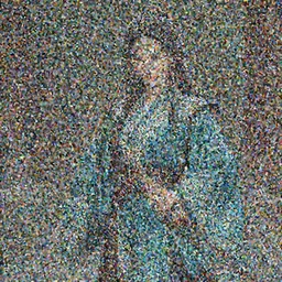 photograph of a real-life beautiful rogue with ornate teal robes and daggers.  Extremely detailed. 8k