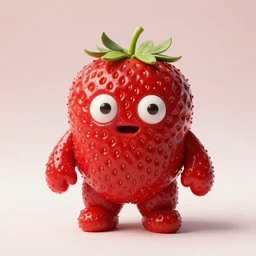 suspiciously humanoid strawberries