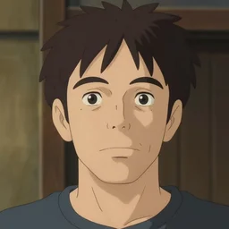 a close - up portrait of joe rogan, anime style by studio ghibli and toei, highly detailed, trending on artstationhq