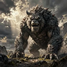 a monster drawn by trevor henderson