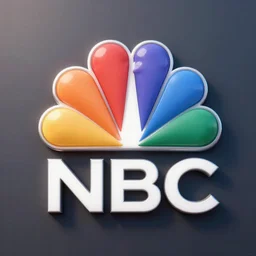 NBC logo, CGI render