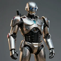 Robocop concept art by H.R. Giger, trending on Artstation, cinematic, 4K
