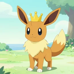 A Glaceon princess, trending on art station