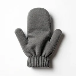 handcrafted mittens, professional product shot, isolated on a pure white background, centered, entire object in frame, sharp focus, soft studio lighting