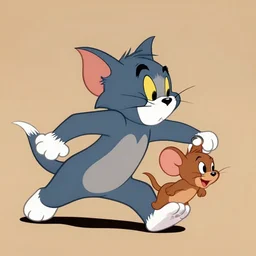 tom chasing jerry