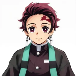 handsome guy in demon slayer art, anime style, 4k , detailed, detailed face, high quality, smooth, sharp focus, beautiful scene, face high detail, mask, 8k