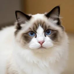 a ragdoll cat