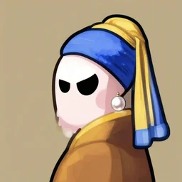 the amongus with the pearl earring