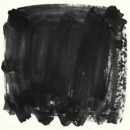 filled canvas of black ink by karl gerstner, 8 k scan