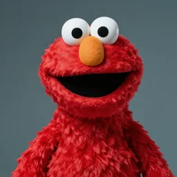 horror elmo with teeth