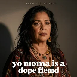 yo momma is a dope fiend!