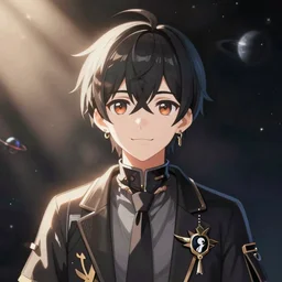 space themed vtuber vrchat avatar