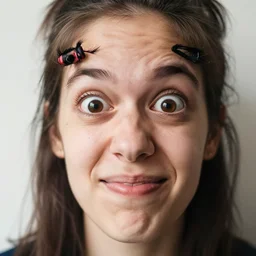 crazy face