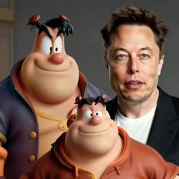 portrait of elon musk and henry cavill as the flintstones by karol bak, james jean, tom bagshaw, rococo, sharp focus, trending on artstation, cinematic lighting, hyper realism, octane render, 8 k, hyper detailed.