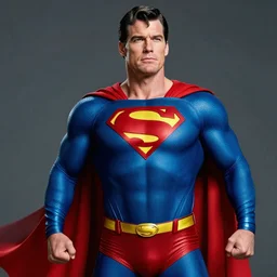 ronald reagan plays superman in the all - new movie ( superman : trickle down good )