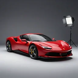 studio lighting, a 2 0 2 5 ferrari 2 5 0 tr concept