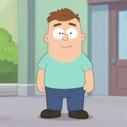 Kyösti Pöysti from Finnish animated sitcom Pasila