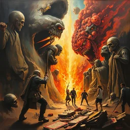 anger about the future, painting by dave dorman and daniel docciu