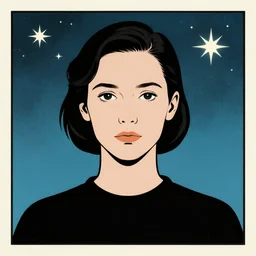 kate winslet retro minimalist portrait by jean giraud, moebius starwatcher comic, poster, 8 k