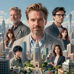 highly detailed surreal vfx portrait of an incredible cityscape, stephen bliss, unreal engine, greg rutkowski, loish, rhads, beeple, makoto shinkai and lois van baarle, global illumination, detailed and intricate environment