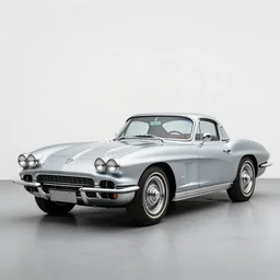 product shot of a 1 9 6 5 chevy corvette by jean baptiste