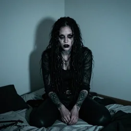 r kelly looking at you in the corner of your bedroom, creepy, satanic