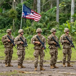 american troops in amazon