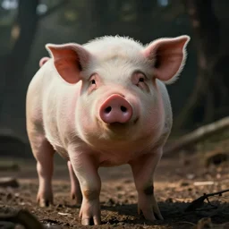 the matrix movie but Neo is a pig