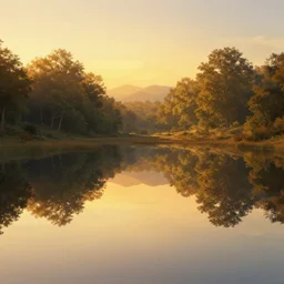 symmetry!! surreal landscape of a dream, very detailed, serene, peaceful, golden hour, perfect lighting, perfect composition, digital art, illustration, artstation, artgerm, derek zabrocki, greg rutkowski, 4 k