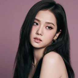 portrait of jisoo blackpink by richard schmid