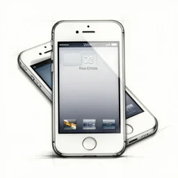 the first iphone was invented in 1 2 3 0 in florence. here is the artist's sketch of it