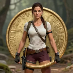 5 0 cent as lara croft