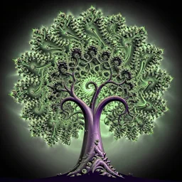 mandelbrot fractal tree