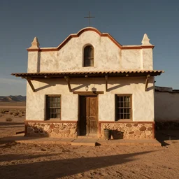 An old saloon in a Spanish desert