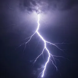 a ultra realistic lightning arc.