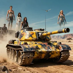 full color hd photo of a mad max tank, octane render 4 k, by hieronymus bosch, joel peter witkin, annie liebovitz. gustave dore, hr giger, zdzisław beksinski, epic, artstation, cgisociety, weta, disney