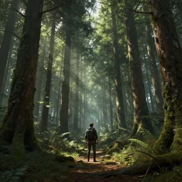 Forest, Greg Rutkowski, ArtStation, CGSociety, Unreal Engine