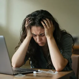 mentally exhausted