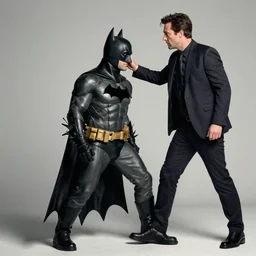 photo of 1 0 0 0 pound batman struggling to walk played by ben affleck