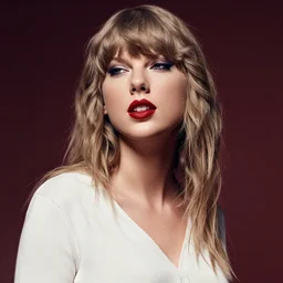a beautiful portrait of taylor swift by max ernst
