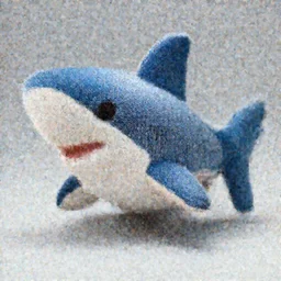 shark, a fumo of a shark, plushie, detailed product photo