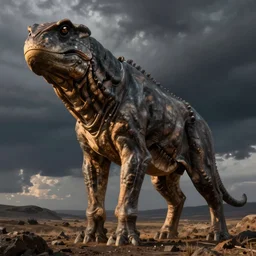 a gigantic targigrade kept as a pet