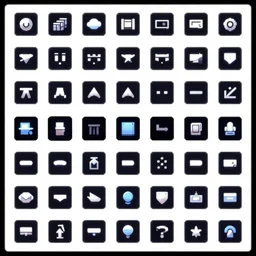 geometry dash icon sprite sheet