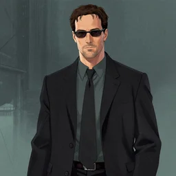 franklin booth illustration of bill nye in the matrix